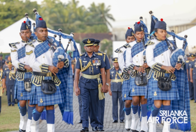 SLAF FALLEN WAR HEROES HONOURED AT THE WAR HEROES MONUMENT SLAF TRADE TRAINING SCHOOL, EKALA